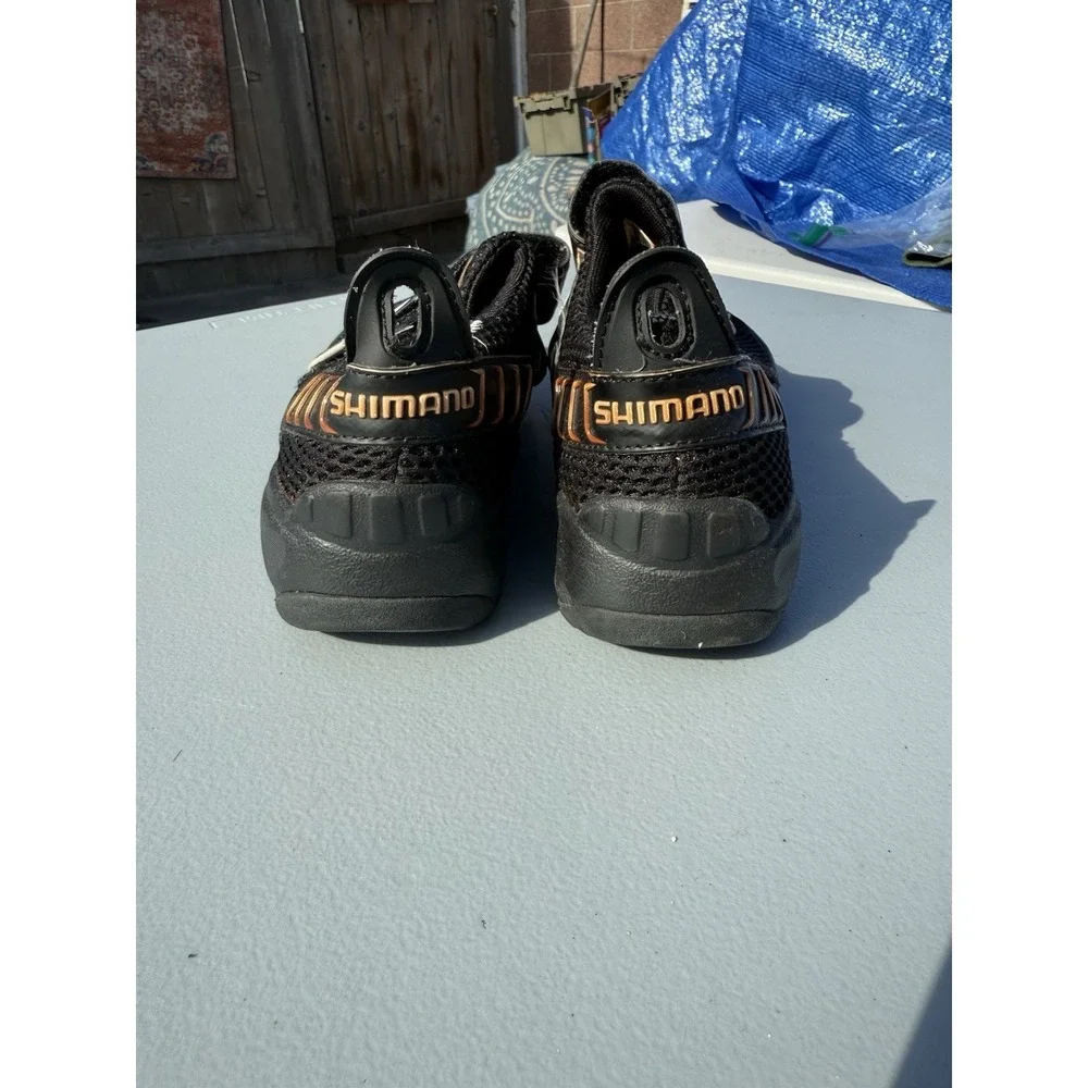 Shimano SPD Womens Black Mesh Slip On Strap Cycling Riding Shoes Size 5